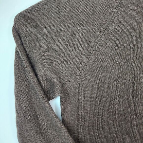 Eclectic Sweater Mens M Lambs Wool Blend Grandpa Style Preppy Career Wear Oxford - Picture 4 of 10